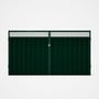 Good Neighbour® Superdek® Screen Top Double Gate Premium .35 BMT 1.8m High Sheet: Caulfield Green, F