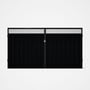 Good Neighbour® Superdek® Screen Top Double Gate Premium .35 BMT 1.8m High Sheet: Gun Metal Grey, Fr