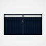 Good Neighbour® Superdek® Screen Top Double Gate Premium .35 BMT 1.8m High Sheet: Mountain Blue, Fra