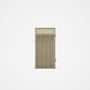 Good Neighbour® Superdek® Screen Top Single Gate Premium .35 BMT 1.8m High Sheet: Merino, Frame: Mer