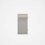 Good Neighbour® Superdek® Screen Top Single Gate Premium .35 BMT 1.8m High Sheet: Off White, Frame: 
