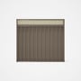 Good Neighbour® Superdek® Screen Top Extension Panel Frame: Beige, Lattice: Cream