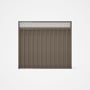 Good Neighbour® Superdek® Screen Top Extension Panel Frame: Beige, Lattice: White