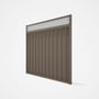 Good Neighbour® Superdek® Screen Top Extension Panel Frame: Beige, Lattice: White