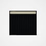 Good Neighbour® Superdek® Screen Top Extension Panel Frame: Gun Metal, Lattice: Cream