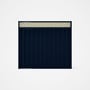 Good Neighbour® Superdek® Screen Top Extension Panel Frame: Mountain Blue, Lattice: Cream
