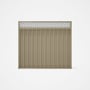 Good Neighbour® Superdek® Screen Top Extension Panel Frame: Merino, Lattice: White