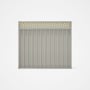 Good Neighbour® Superdek® Screen Top Extension Panel Frame: Off White, Lattice: Cream