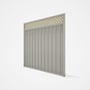 Good Neighbour® Superdek® Screen Top Extension Panel Frame: Off White, Lattice: Cream