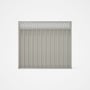 Good Neighbour® Superdek® Screen Top Extension Panel Frame: Off White, Lattice: White