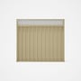 Good Neighbour® Superdek® Screen Top Extension Panel Frame: Primrose, Lattice: White