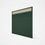 Good Neighbour® Superdek® Screen Top Extension Panel Frame: Rivergum, Lattice: Cream