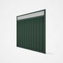 Good Neighbour® Superdek® Screen Top Extension Panel Frame: Rivergum, Lattice: White