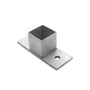 Verandah Foot Bracket Tube Upstand 50x50mm