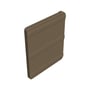 VFM Gutter Stop End Left Hand Banyan Brown