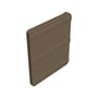 VFM Gutter Stop End Left Hand Banyan Brown