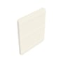 VFM Gutter Stop End Left Hand Off White