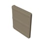VFM Gutter Stop End Right Hand Driftwood