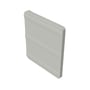 VFM Gutter Stop End Right Hand Gull Grey