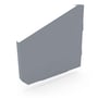 VT Gutter Stop End Left Hand Armour Grey