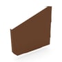 VT Gutter Stop End Left Hand Red Dust
