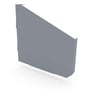 VT Gutter Stop End Right Hand Armour Grey