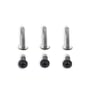 Ezi-Slat Wafer Tek SDT Screw 25mm Gun Metal Grey