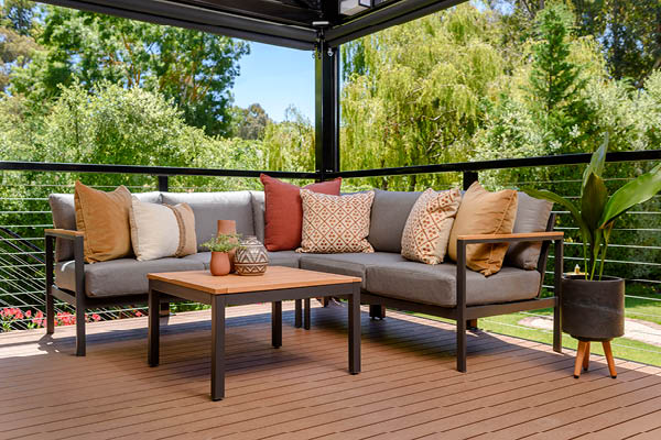 Stratco outdoor top chair cushions