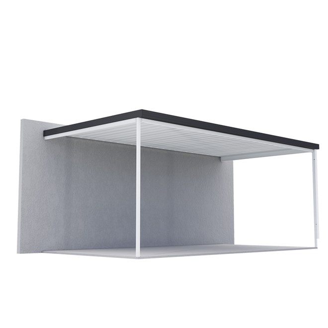 Sanctuary® Patio Kit N1/N2 T1A 3 x 5.95m Thredbo White / Gun Metal Grey