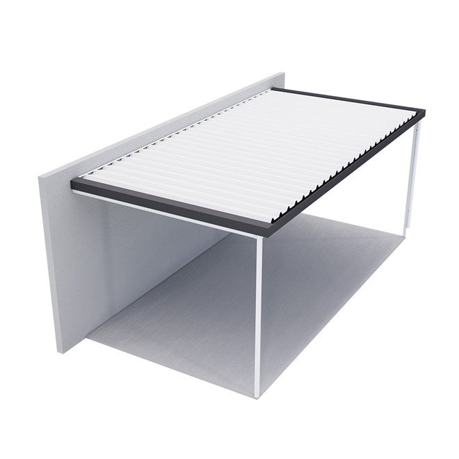 Sanctuary® Patio Kit N1/N2 T1A 3 x 5.95m Thredbo White / Gun Metal Grey