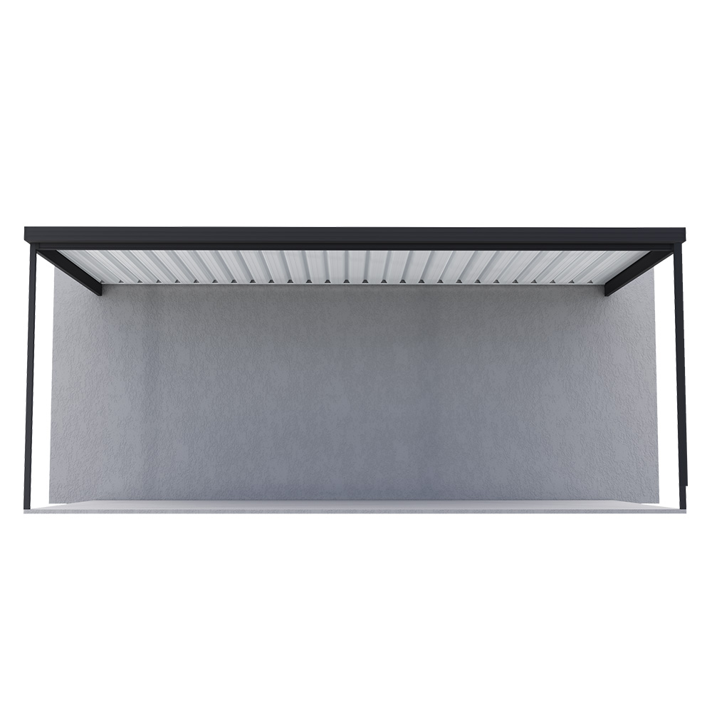 Sanctuary® Patio Kit N1/N2 T1A 3 x 5.95m Gun Metal Grey / Off White