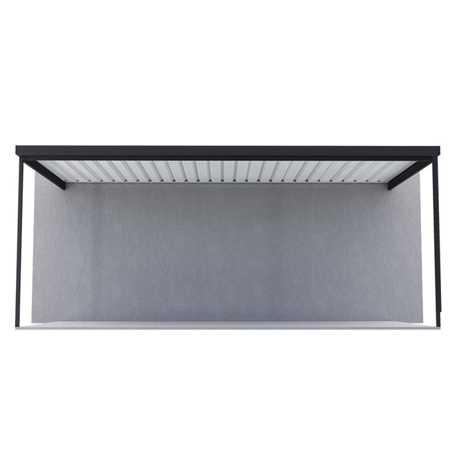 Sanctuary® Patio Kit N1/N2 T1A 3 x 5.95m Gun Metal Grey / Off White