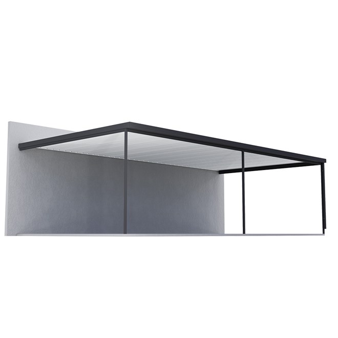 Sanctuary® Patio Kit N1/N2 T1A 4.5 x 9m Gun Metal Grey / Off White