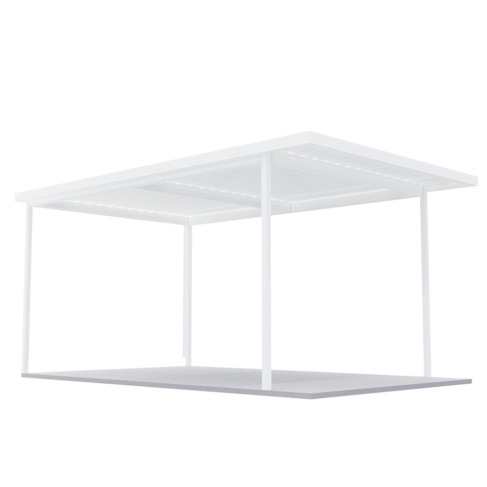 Sanctuary® Patio Kit N1/N2 T3F 3.35 x 5.5m Thredbo White / Snowdrift