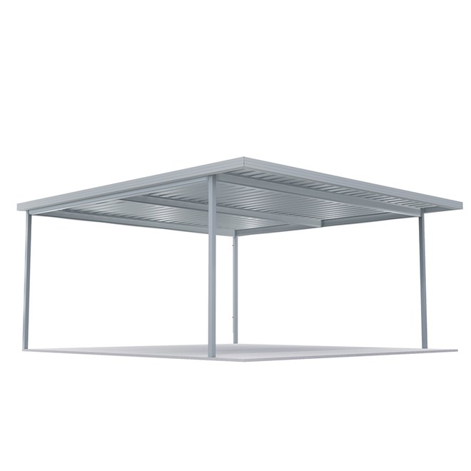 Sanctuary® Patio Kit N1/N2 T3F 5.3 x 5.5m Galvanised