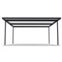 Sanctuary® Patio Kit N1/N2 T3F 5.3 x 5.5m Gun Metal Grey / Off White