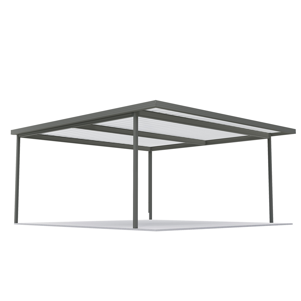 Sanctuary® Patio Kit N1/N2 T3F 5.3 x 5.5m Slate Grey / Off White