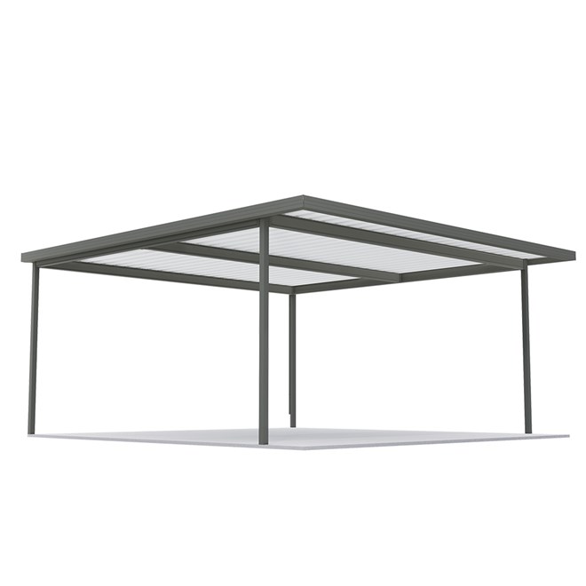 Sanctuary® Patio Kit N1/N2 T3F 5.3 x 5.5m Slate Grey / Off White