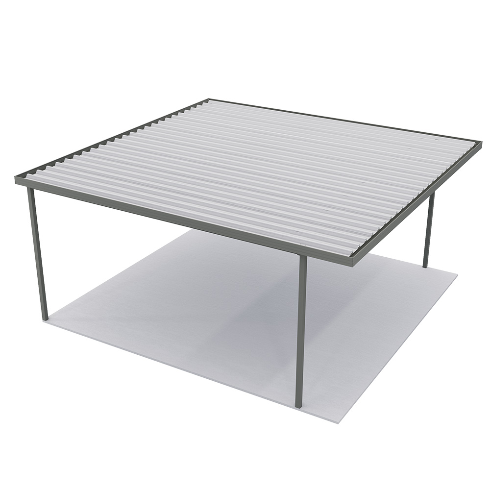 Sanctuary® Patio Kit N1/N2 T3F 5.3 x 5.5m Slate Grey / Off White