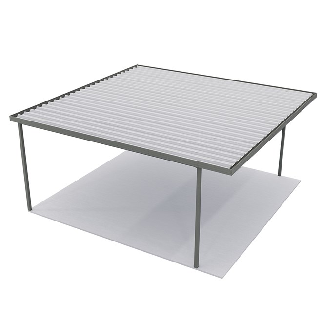 Sanctuary® Patio Kit N1/N2 T3F 5.3 x 5.5m Slate Grey / Off White