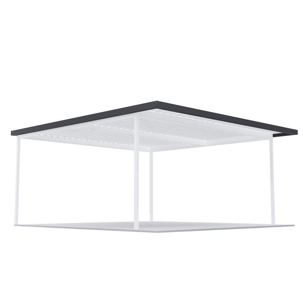 Sanctuary® Patio Kit N1/N2 T3F 5.3 x 5.5m Thredbo White / Gun Metal Grey