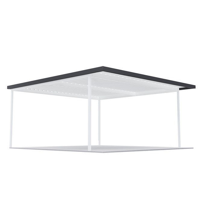 Sanctuary® Patio Kit N1/N2 T3F 5.3 x 5.5m Thredbo White / Gun Metal Grey