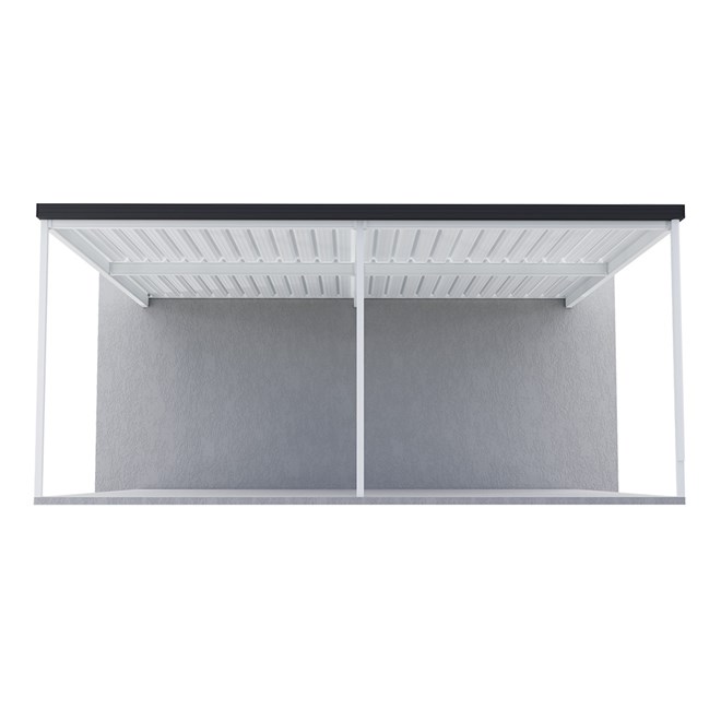 Sanctuary® Patio Kit N1/N2 T4A 5.5 x 5.95m Thredbo White / Gun Metal Grey