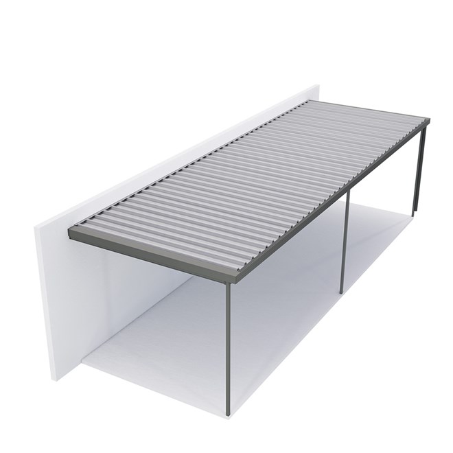 Sanctuary® Patio Kit N3 T1A 3 x 9m Slate Grey / Off White