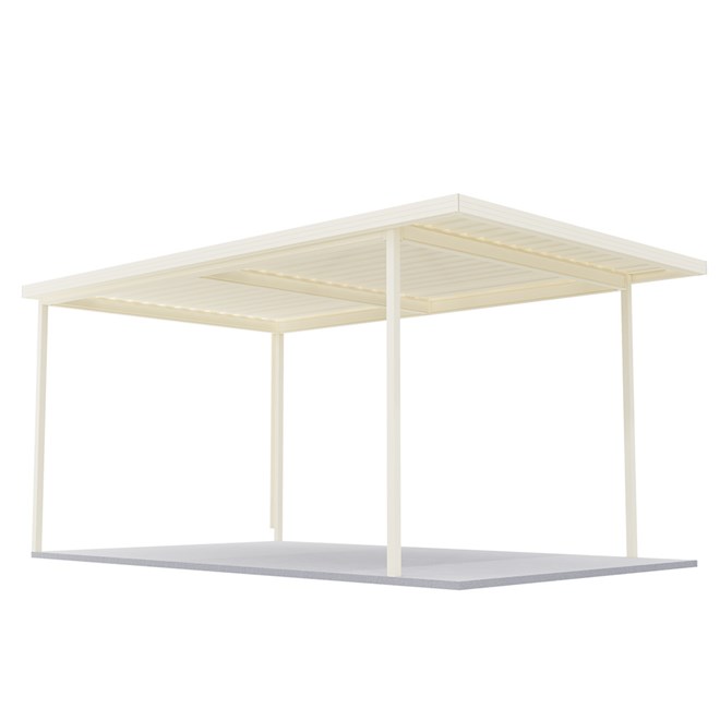 Sanctuary® Patio Kit N3 T3F 3.35 x 5.5m Cream