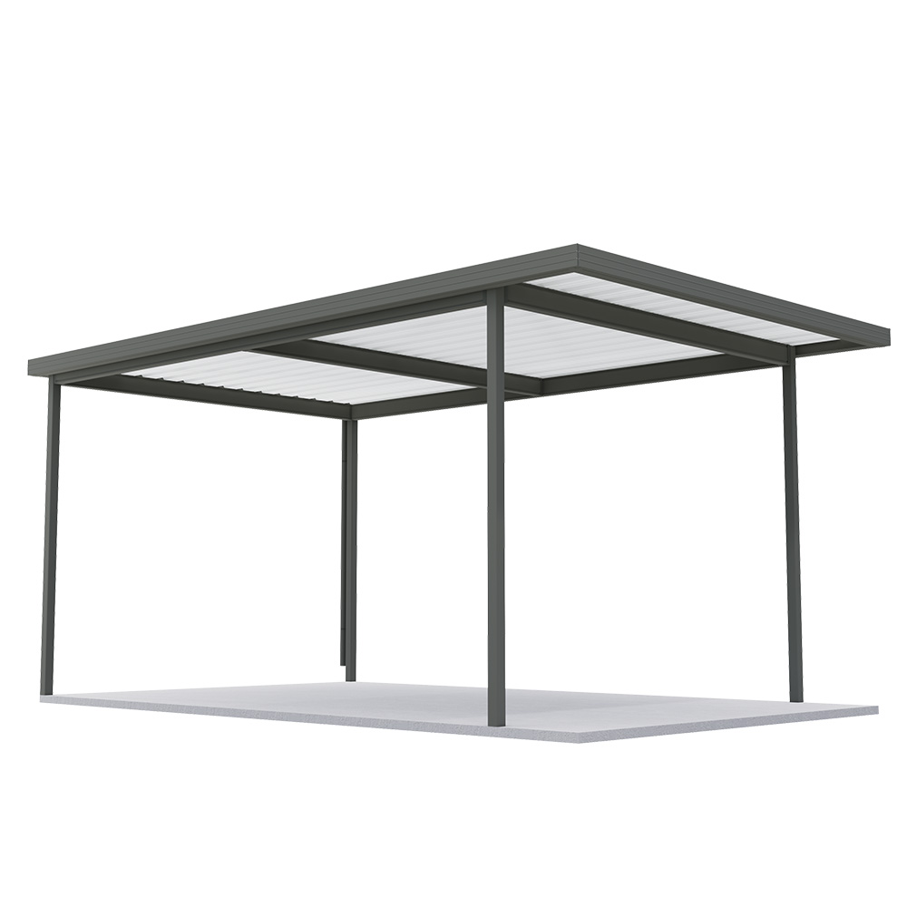 Sanctuary® Patio Kit N1/N2 T3F 3.35 x 5.5m Slate Grey / Off White