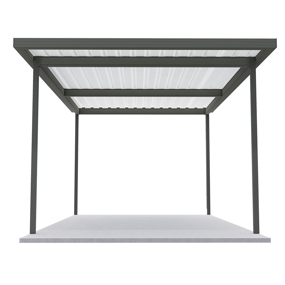 Sanctuary® Patio Kit N1/N2 T3F 3.35 x 5.5m Slate Grey / Off White