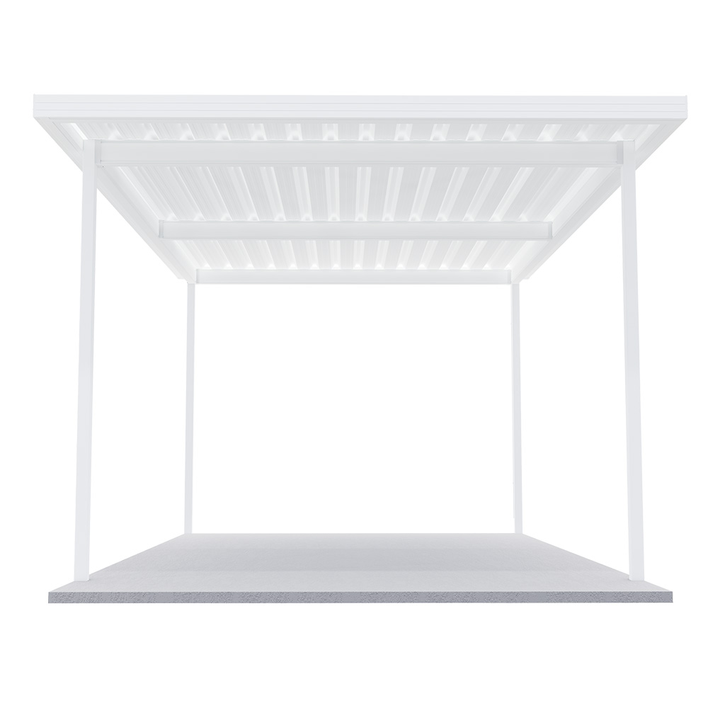 Sanctuary® Patio Kit N3 T3F 3.35 x 5.5m Thredbo White / Snowdrift