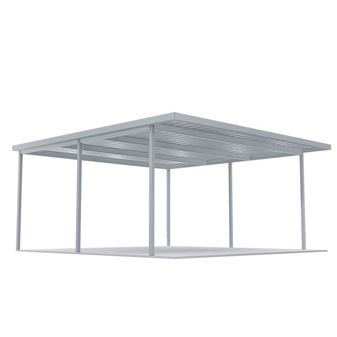 Sanctuary® Patio Kit N3 T3F 5.3 x 5.5m Galvanised