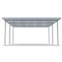 Sanctuary® Patio Kit N3 T3F 5.3 x 5.5m Galvanised